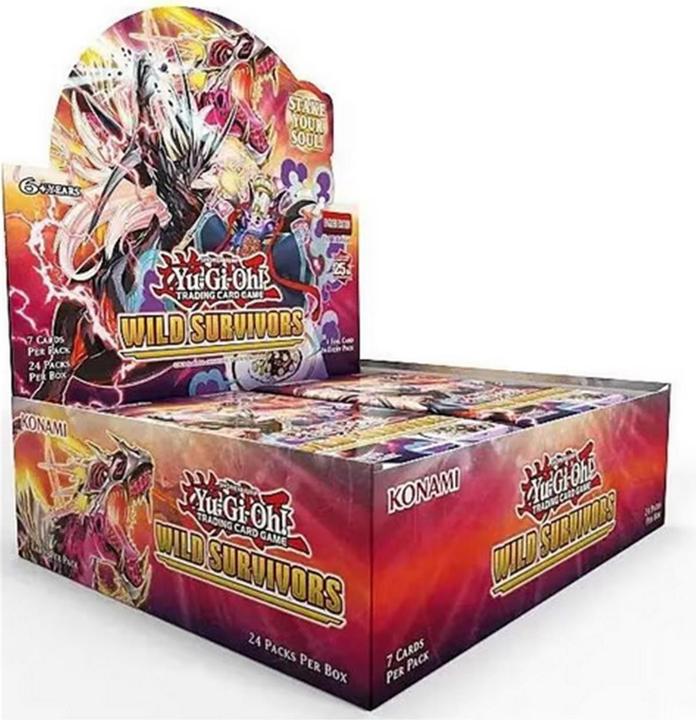 Actual product image Yu-Gi-Oh ! JCC - Display de Pack de Booster Wild Survivors (24 Boosters) (English, Booster display)