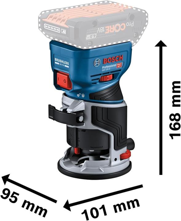 Actual product image Bosch Professional GKF 18V-8