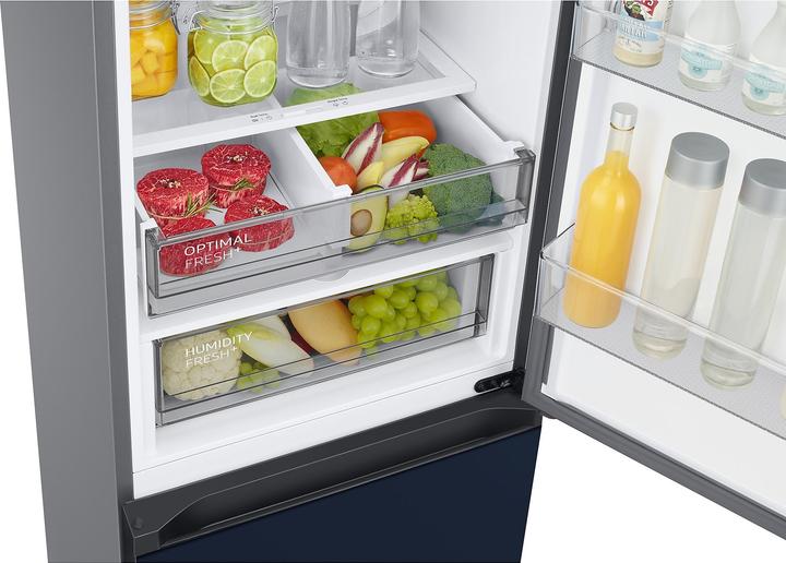 Actual product image Samsung BESPOKE, WIFI, Clean Navy, 387 L (387 l)