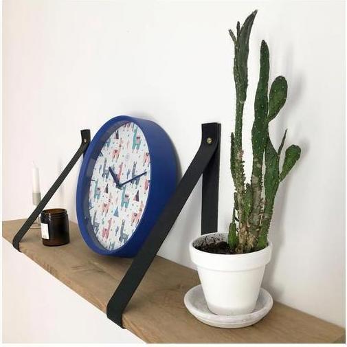Actual product image Nextime Wall clock Alpaca Ø 30 cm Multicolored (30 cm)
