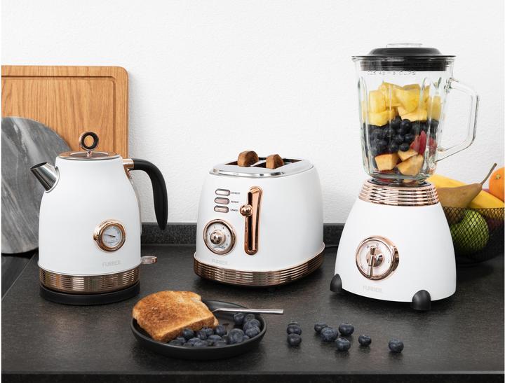 Image du produit Furber Wasserkocher, Standmixer und Toaster Set, Rosegold