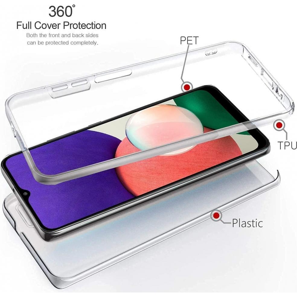 Thumbnail - Screenguard 360° Screen & Body Protector Samsung Galaxy A22 5G Hülle mit Folie (Samsung Galaxy A22 5G), Smartphone Hülle...