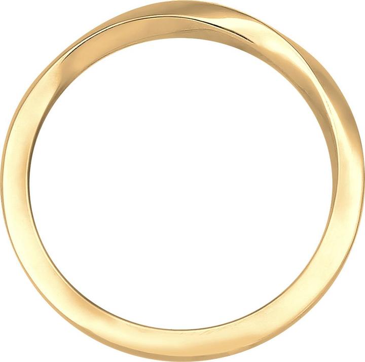 Produktbild Elli Ring Basic Bandring Gedreht Klassisch Trend 925 Silber (54, 925 Silber)