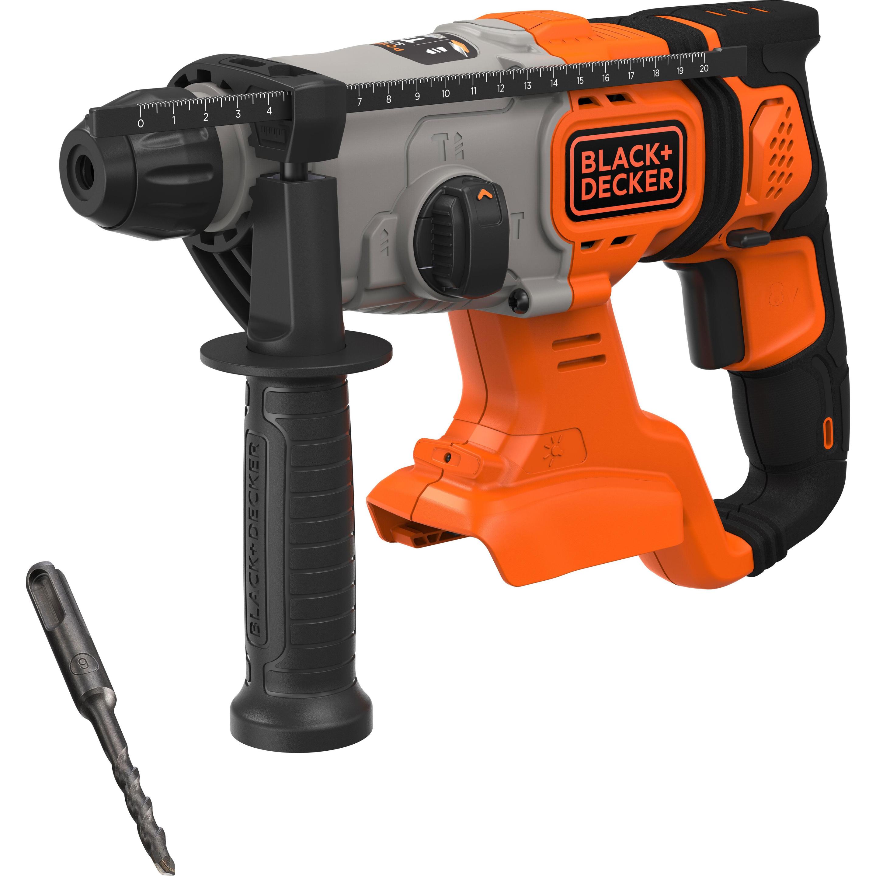 Black & Decker, Bohrmaschine + Akkuschrauber, BCD900BXJ (Akkubetrieb)
