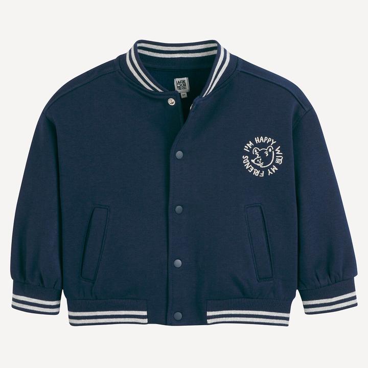 Immagine prodotto La Redoute Collections Sweatjacke im College-Style (104)