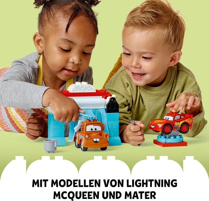 Immagine prodotto LEGO 10996 Saetta McQueen e Cricchetto all'autolavaggio (10996)