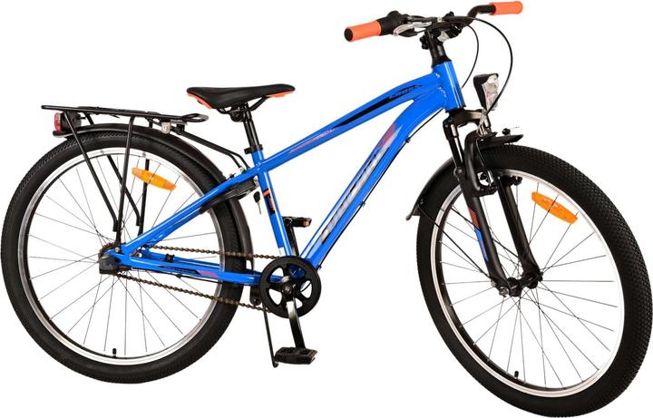 Volare Cross Kinderfiets - Jongens - 24 inch - Blauw - 3 versnellingen (24")