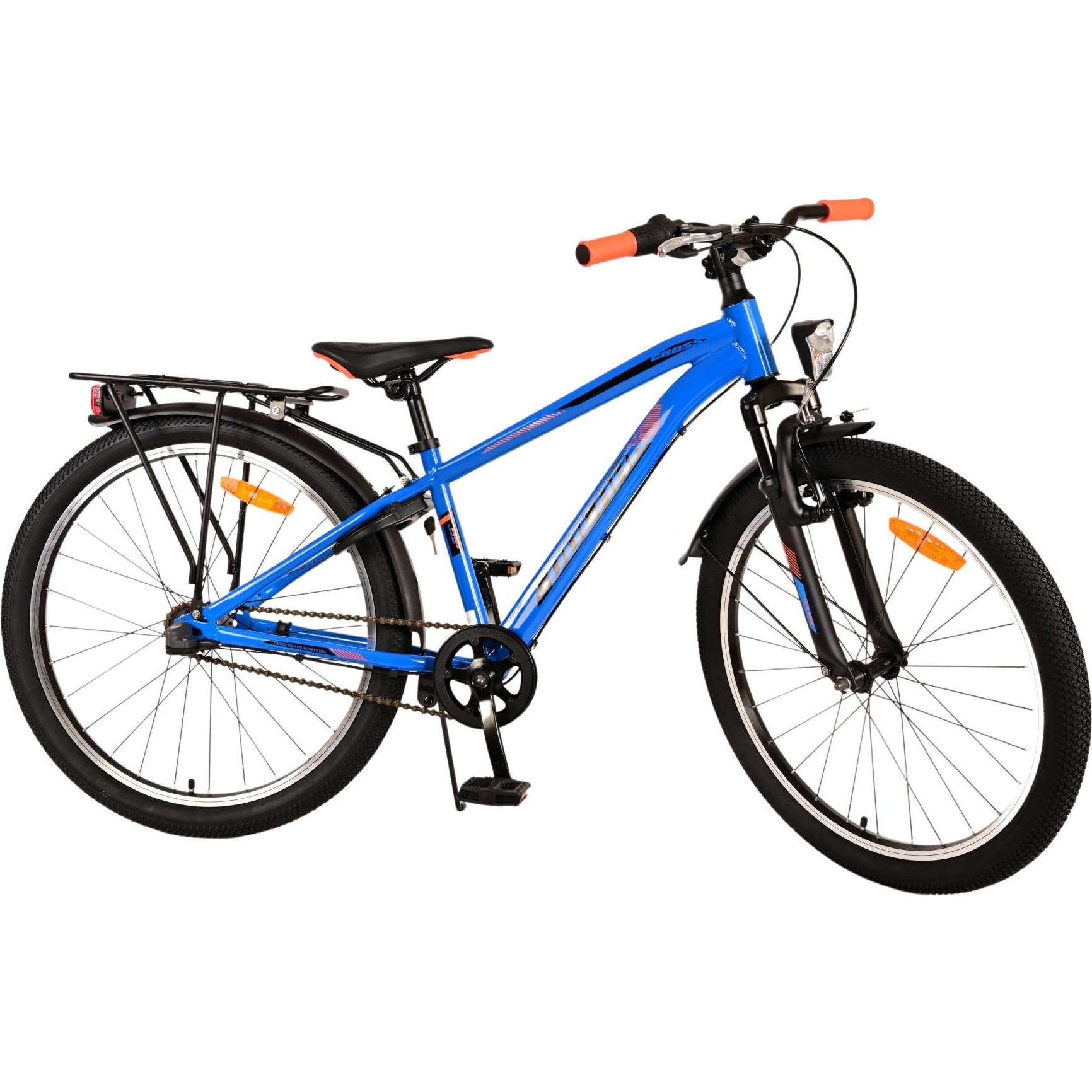 Volare Cross Kinderfiets - Jongens - 24 inch - Blauw - 3 versnellingen (24") (22546)