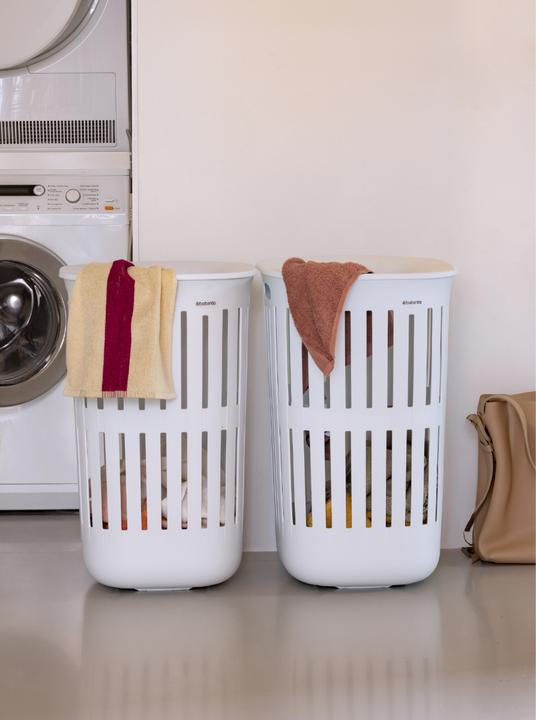 Actual product image Brabantia Wäschekorb Collect-It 2 x 55 l, Weiss (55 l)