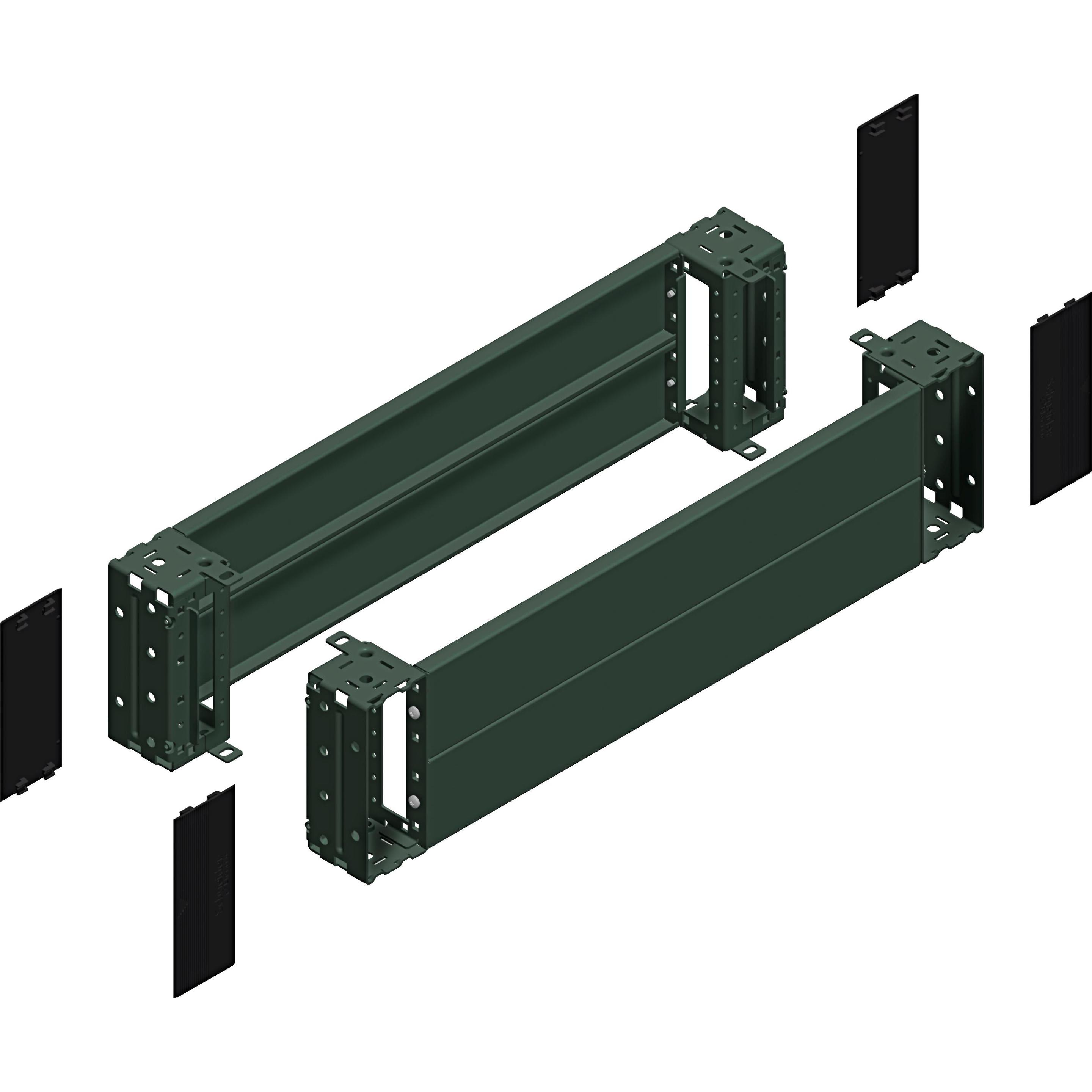 Schneider Electric Sockel SF/SM NSYSPF4200, Serverschrank Zubehör, Grau