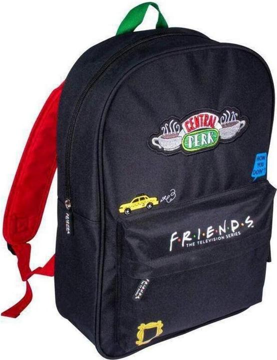 Actual product image Friends Embroidered Patch Backpack