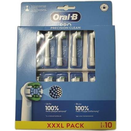 Oral-B, Testine per spazzolino, Pro Precision Clean Aufsteckbürsten 10er (10 x)