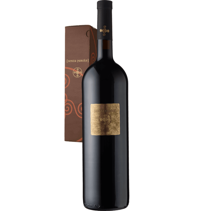 Actual product image Senza Parole Primitivo Puglia IGP amabile 1.5 l gift box (1 x 150 cl, 2021)