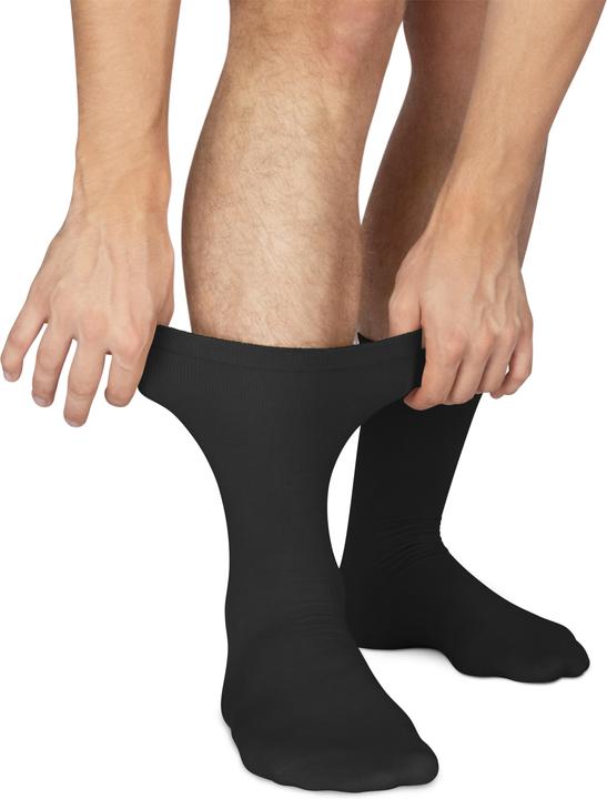 Actual product image Normani 3 pairs of health socks with comfort waistband (pack of 3, 43 - 46)