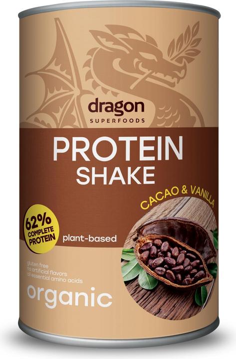 Produktbild Dragon Superfoods Protein Shake Cacao & Vanilla (Kakao, Vanille, 1 Stk., 450 g)
