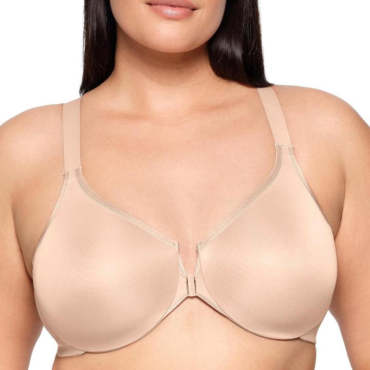 Actual product image Glamorise Wonderwire Front-Closure Posture Back Bra (36 D)