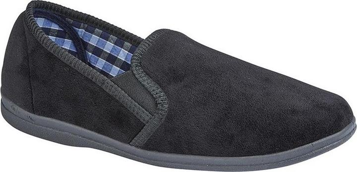 Actual product image Universal Textiles Wilson velour slippers (40.5)