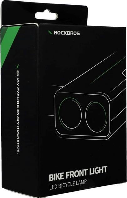 Actual product image Rockbros Bicycle lamp with power bank function (850 lm)