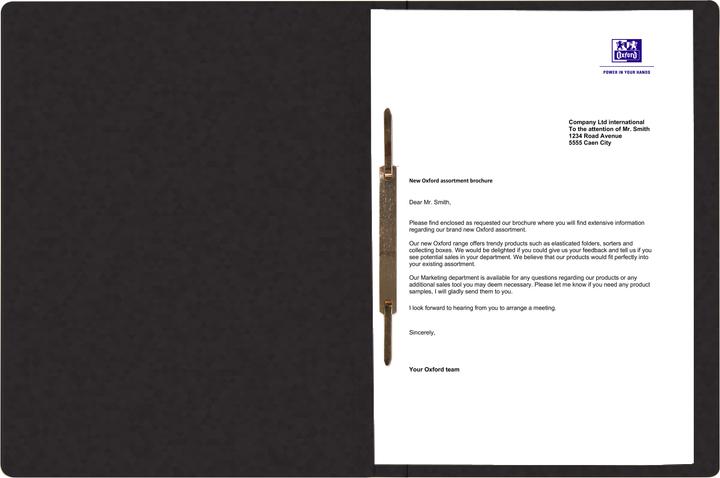 Actual product image Oxford TOP FILE+ loose-leaf binder, A4 (A4, 1 x)