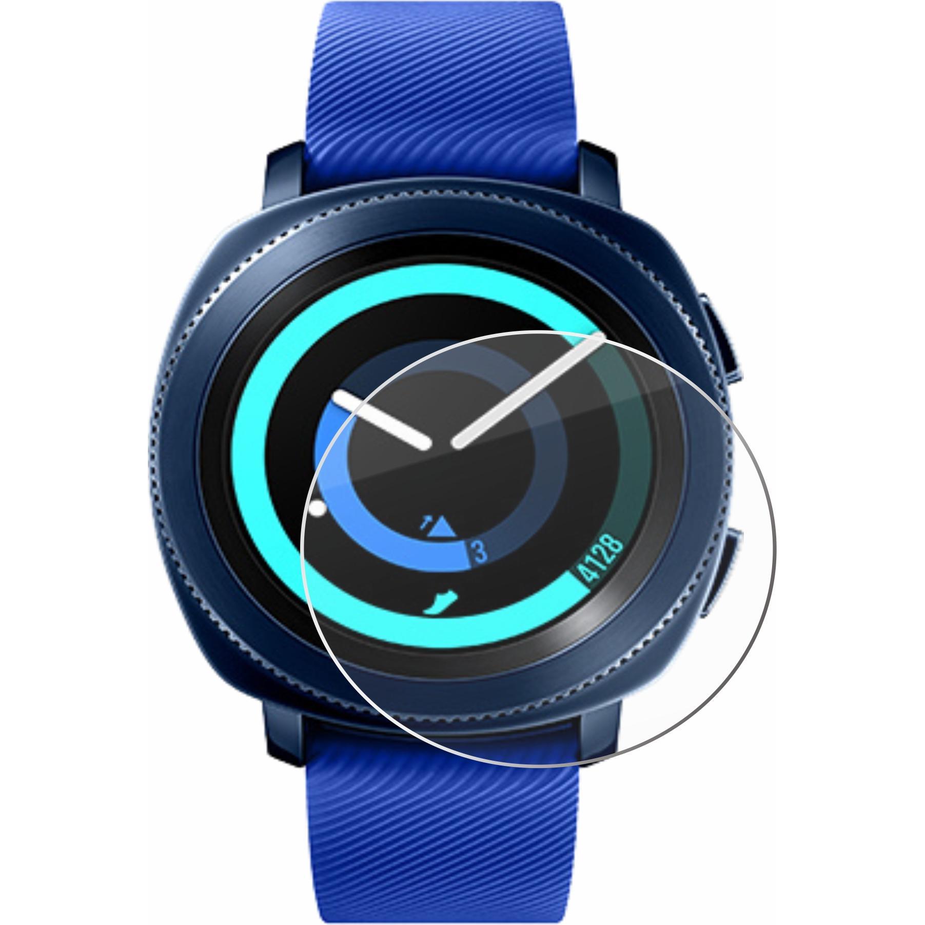 Thumbnail - Savvies Panzerglas Hartglas Displayschutz, Smartwatch Schutzfolie, Transparent