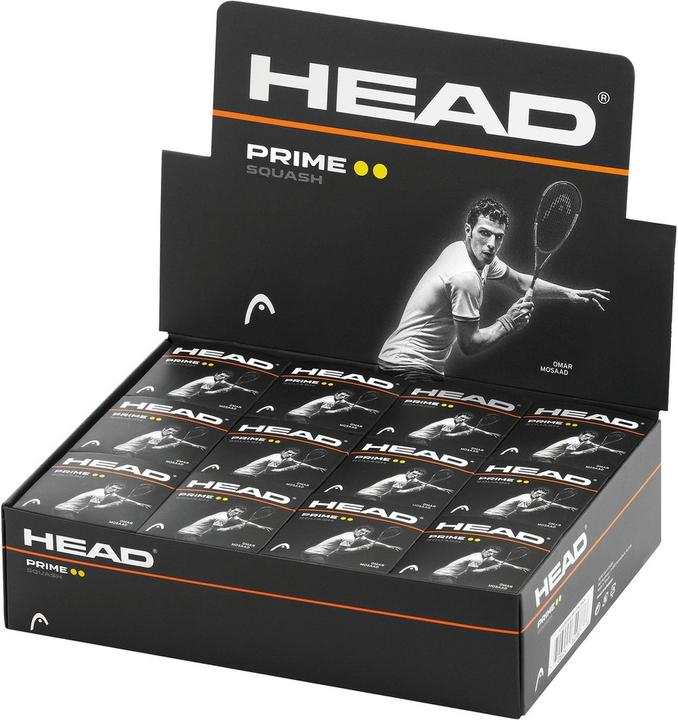 Head Balles de squash Prime 12Pack Double Dot