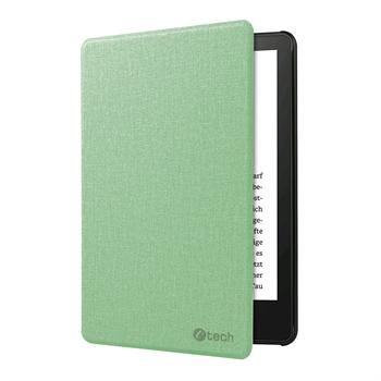 C-Tech Custodia PROTECT per Amazon Kindle TOUCH 2024, funzione WAKE/SLEEP, copertina rigida, AKC-22, matcha (Amazon Kindle 2024), Accessori per eReade