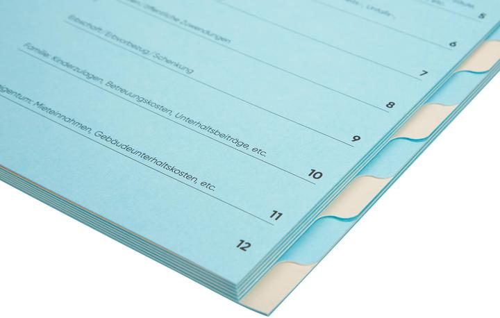 Immagine prodotto Biella Tasse sulla cartella (A4, 1 x)