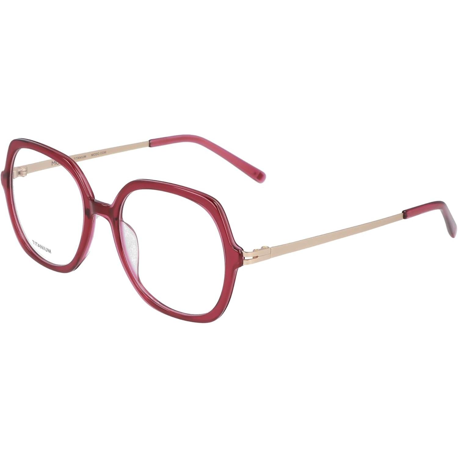 Modo 4563 glasses dark magenta 51 for women dark magenta Dark Magenta (keine Korrektur) (4563)