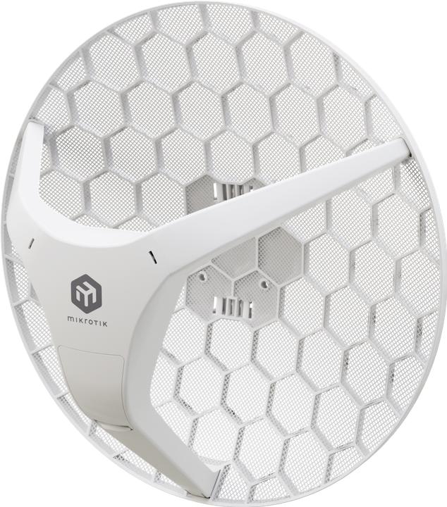 Actual product image MikroTik WLAN-Bridge LHG 5 axD, mounting: mast, power supply (1200 Mbit/s)