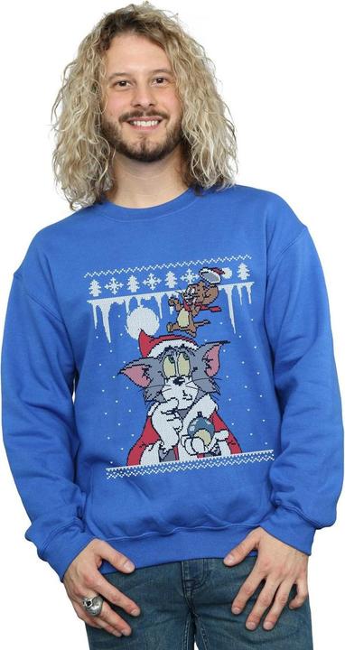 Produktbild Tom & Jerry Christmas Fair Isle Sweatshirt (M)