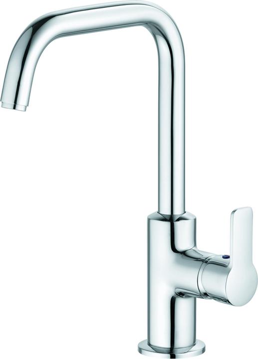 Produktbild Kludi Waschtisch-EHM PURE&EASY DN 15 schw ohne Ablaufgarnitur chr