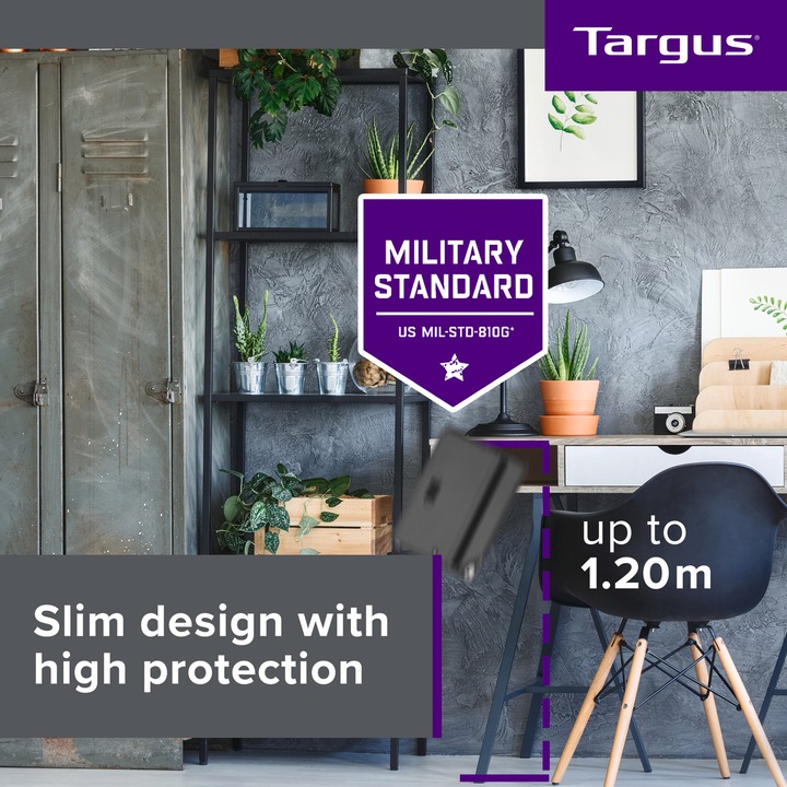 Produktbild Targus Click in Case (iPad Pro 10.5 2017 (1. Gen), iPad Air 2019 (3. Gen), iPad 2019 (7. Gen), iPad 2021 (9. Gen))