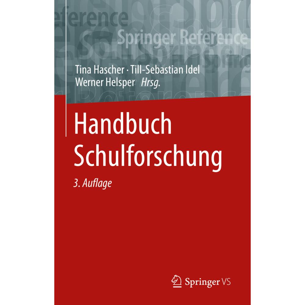 Handbuch Schulforschung, Fachbücher von Till-Sebastian Idel, Tina Hascher
