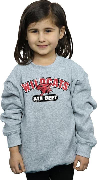 Actual product image Disney Girls High School Musical The Musical Wildcats Athletic Sweatshirt (128)