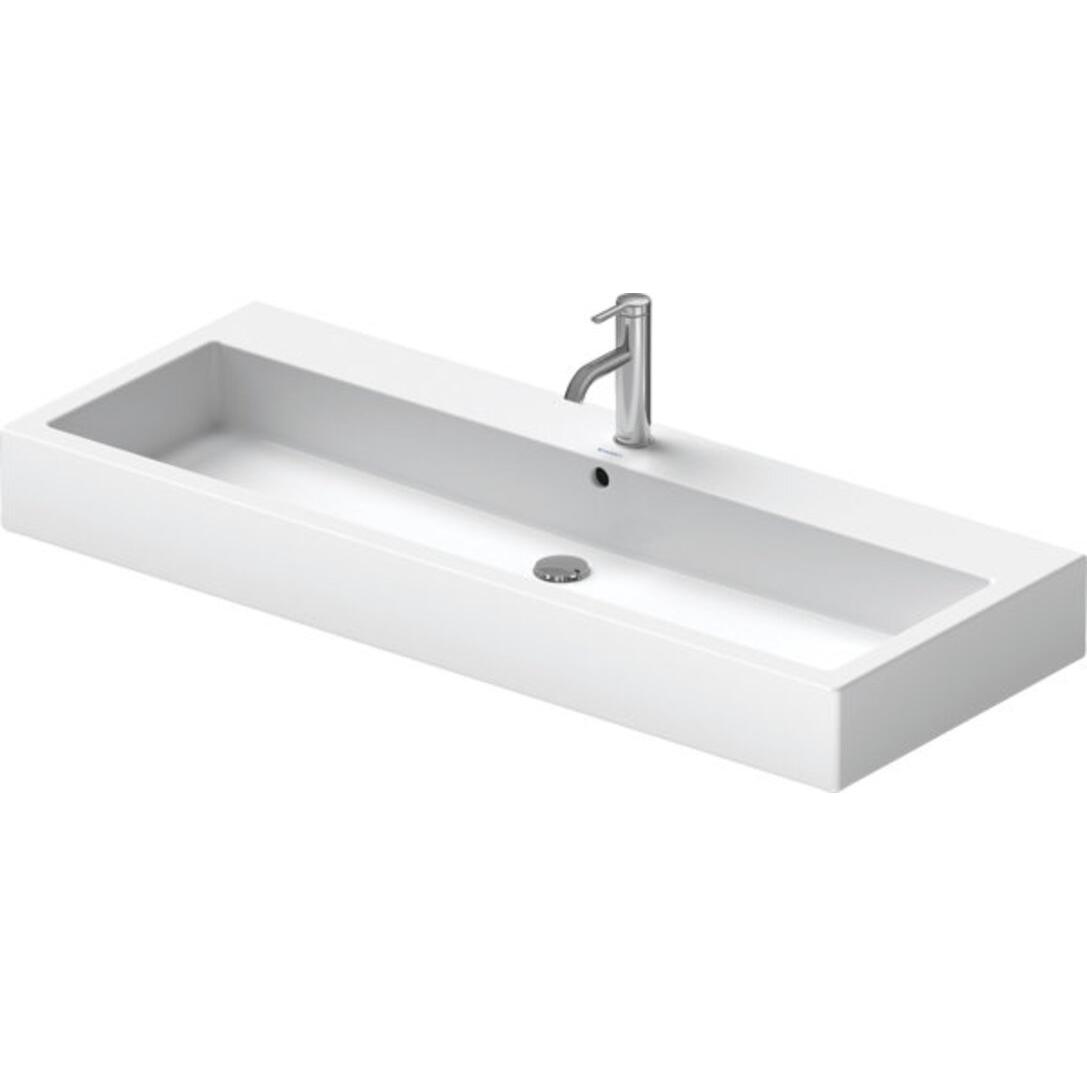 Duravit, Waschbecken, Waschtisch Vero 120 cm wei 0454120000 (470 mm, 1200 mm)