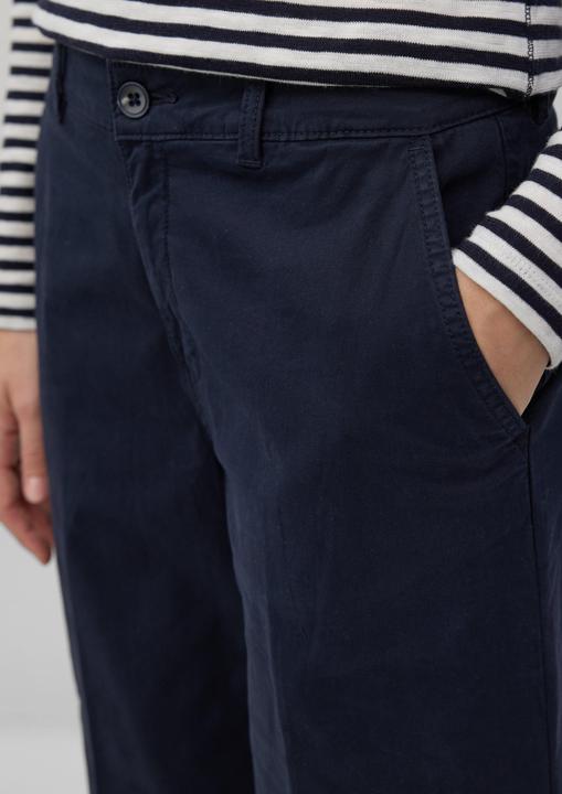 Immagine prodotto s.Oliver Hose Baumwoll-Culotte mit Bügelfalte und fixiertem Umschlag (34)