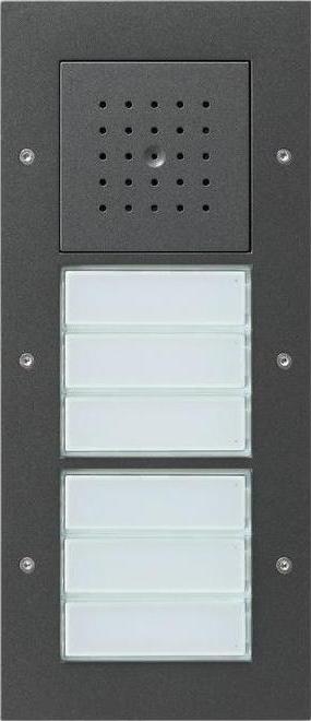 Gira 126867 Door station AP 6f anthracite Door communication (Cable)