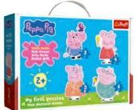 Productafbeelding Trefl Baby Puzzle Peppa Pig (4 onderdelen)