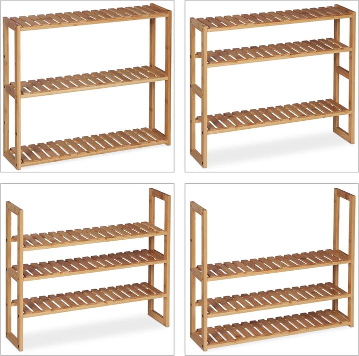 Produktbild Relaxdays Wandregal (60 x 15 x 50 cm)