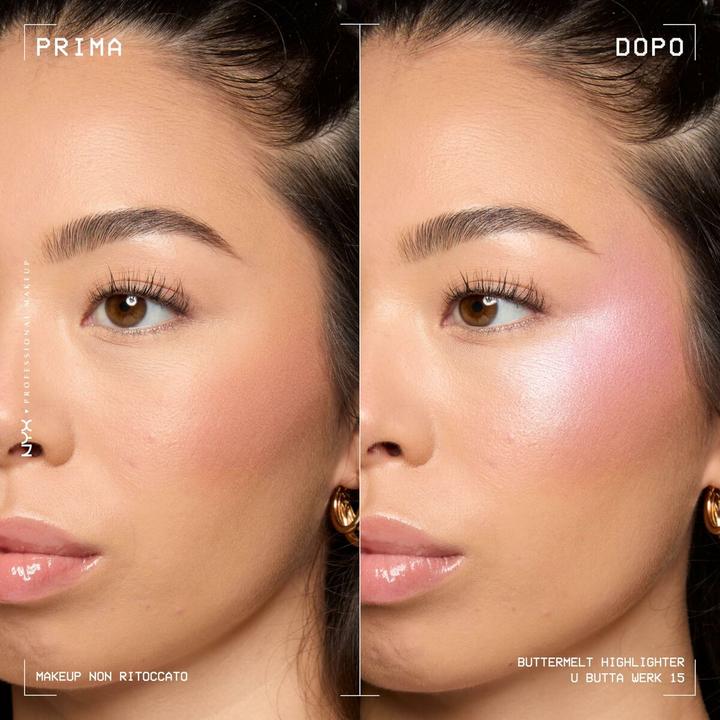 Produktbild NYX Professional Make-Up Nyx Highlight Contour (#E9C6CD, 15, u butta werk, Highlighter, 5 g)
