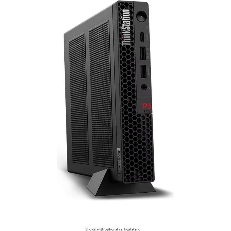Lenovo ThinkStation P3 Tiny I513400 16G 1TB W11 (1000 GB, 16 GB, Intel Core i5-13400), PC, Schwarz