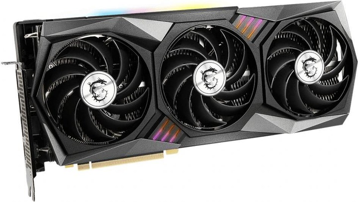 Actual product image MSI GeForce RTX 3060 Ti Gaming Z Trio LHR (8 GB)