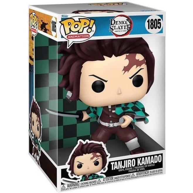 Thumbnail - Funko Demon Slayer: Kimetsu no Yaiba Super Sized Jumbo POP! Vinyl Figur Tanjiro 25 cm