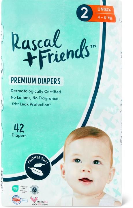 Produktbild Rascal+Friends Premium (Gr. 2, Tragepack, 42 Stück)
