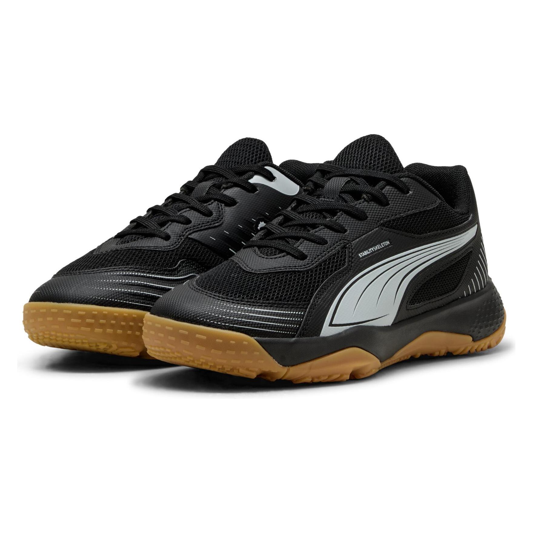Puma, Jongens, Indoor Schoenen, Zonnevlam Iii Jr (28), Grijs, Zwart