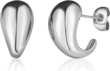 Actual product image JVD Stylish Steel Earrings