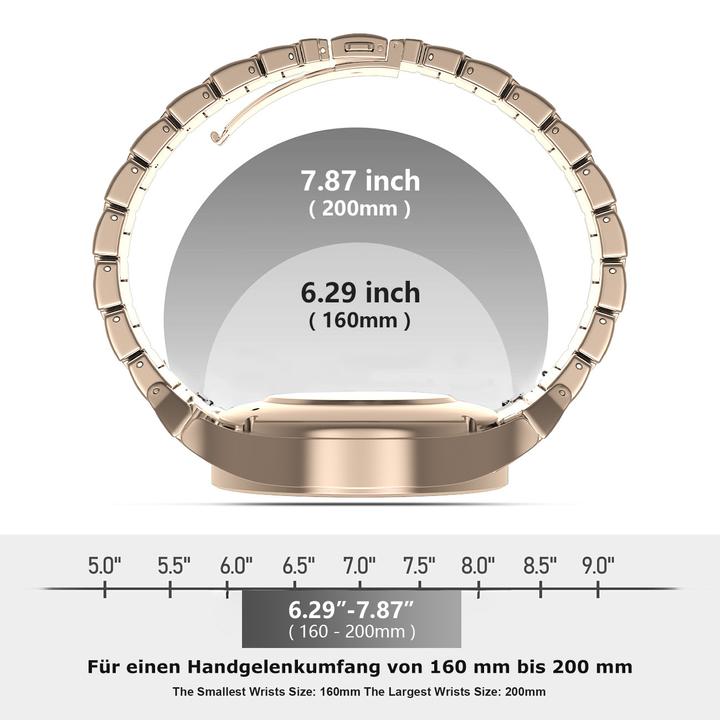 Valeurs nutritives et ingrédients Pedea Bracelet de montre en titane (20 mm, Titane, Galaxy Watch 4, Galaxy Watch 6, Galaxy Watch 5)
