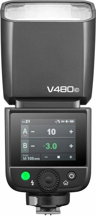 Image du produit Godox V480 C - Flash with Battery for Canon (Flash à monter, Canon)