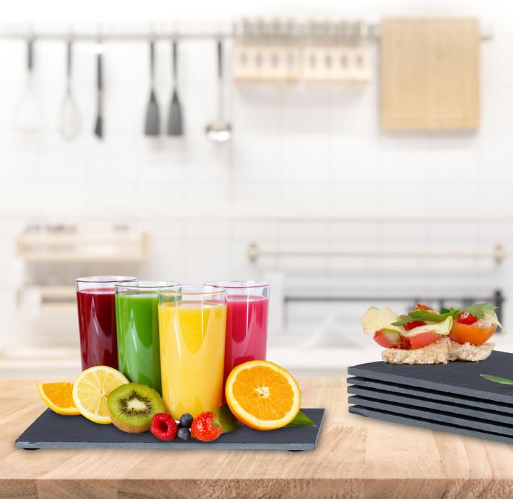 Actual product image Relaxdays 6x slate plate