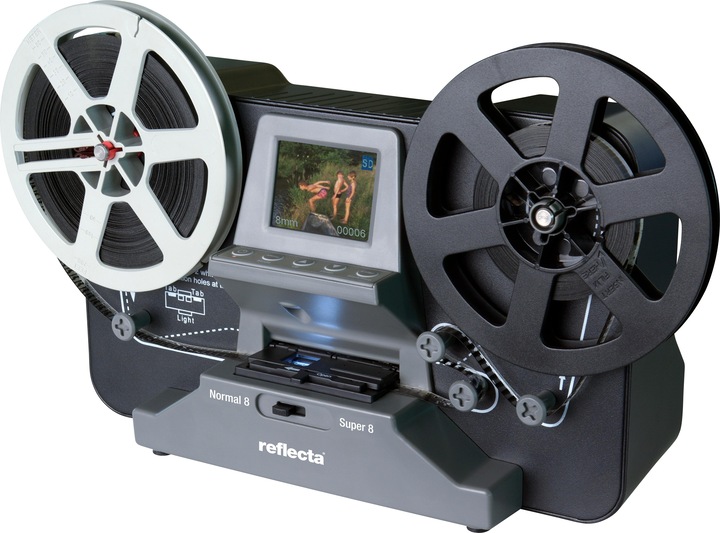Reflecta Scanner per pellicole Super 8 - Normale 8 (Scheda SD, USB)